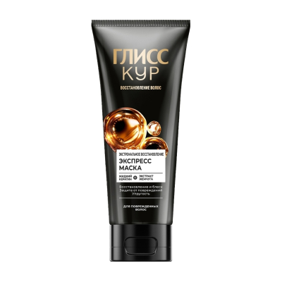 Изображение товара Маска для волос GLISS KUR Экстремальное восстановление 200 мл Изображение товара Маска для волос GLISS KUR Экстремальное восстановление 200 мл