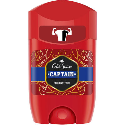 Изображение товара Дезодорант-антиперспирант Old Spice Captain 50 мл для мужчин свежий аромат надежная защита