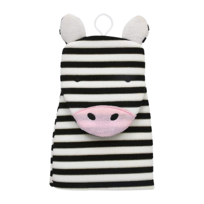 Изображение товара Мочалка-варежка для нежной кожи ребенка Банные штучки зебра 23х13 см Изображение товара Мочалка-варежка для нежной кожи ребенка Банные штучки зебра 23х13 см