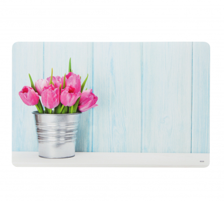 Изображение товара Подставка под горячее Kesper 43х29 см с дизайном тюльпанов