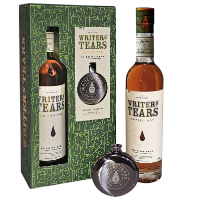 Изображение товара Купажированный виски Writers Tears Copper Pot в подарочной упаковке 0.7 л Изображение товара Купажированный виски Writers Tears Copper Pot в подарочной упаковке 0.7 л