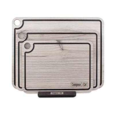 Изображение товара Набор разделочных досок ComposeEat на подставке 3 шт. из композитного материала Россия