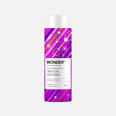 Изображение товара Экогель для душа Wonder Lab Space atom парфюмированный 0,38 л