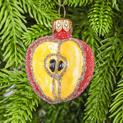 Изображение товара Набор ёлочных игрушек Snow and Stars Красные яблоки 3 шт