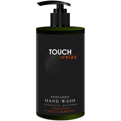 Изображение товара Гель для рук Toucn&Relax парфюмированный табак, ваниль, древесные ноты 450 мл