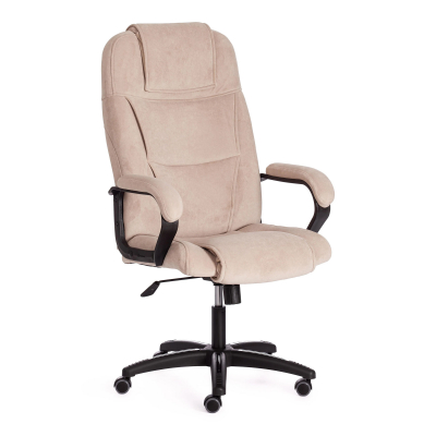 Изображение товара Компьютерное кресло TC Bergamo бежевое 67х47х140 см с гарантией 12 месяцев