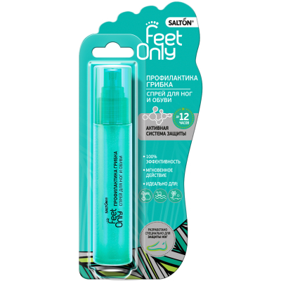 Изображение товара Спрей для ног и обуви Salton Feet Only Профилактика грибка 60 мл
