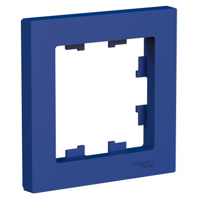 Изображение товара Рамка Schneider Electric Atladesign 1 пост аквамарин без сборки