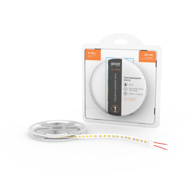 Изображение товара Лента Gauss LED BT036 12V 10W 3000K 3 м