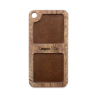 Изображение товара Подставка для кухонной утвари ComposeEat 20х10 см коричневая
