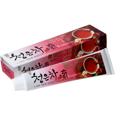 Изображение товара Качественная зубная паста Kerasys Dental Clinic 2080 Cheong-en-cha Восточный Красный чай для здоров