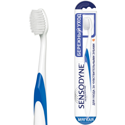 Изображение товара Зубная щетка Sensodyne Эксперт Мягкая для чувствительных зубов и десен Изображение товара Зубная щетка Sensodyne Эксперт Мягкая для чувствительных зубов и десен