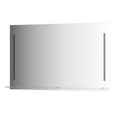 Изображение товара Зеркало Evoform с полочкой 120 см с 2-мя встроенными LED-светильниками 11 W 120x75 см 