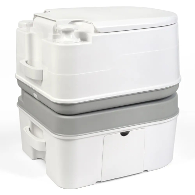 Изображение товара Портативный биотуалет Биоторг 24 л, переносной жидкостный с индикатором