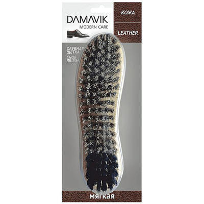 Изображение товара Щетка обувная Damavik из искусственного ворса мягкая для ухода за кожей