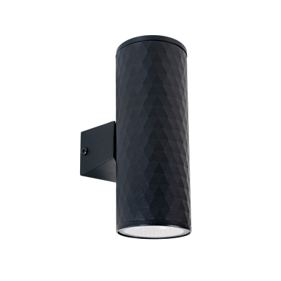Изображение товара Уличный светильник Arte Lamp a3458al-2bk с двумя галогеновыми лампами и защитой IP54
