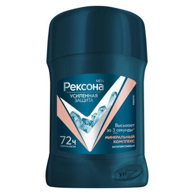 Изображение товара Антиперспирант Rexona Men Минеральный комплекс 50 мл с защитой 72 часа Изображение товара Антиперспирант Rexona Men Минеральный комплекс 50 мл с защитой 72 часа