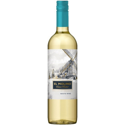 Изображение товара Вино белое сухое "El Molino" White Wine 0.75л