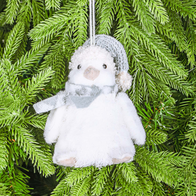 Изображение товара Декор на ёлку James arts пингвин 10,5х10х13,5 см Новогодняя игрушка