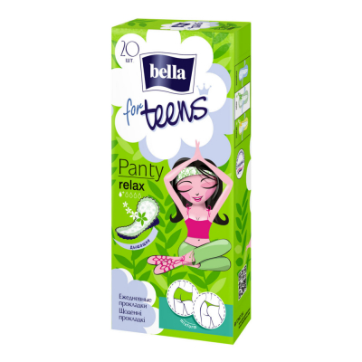 Изображение товара Прокладки Bella Panty For Teens Relax Deo 20 шт