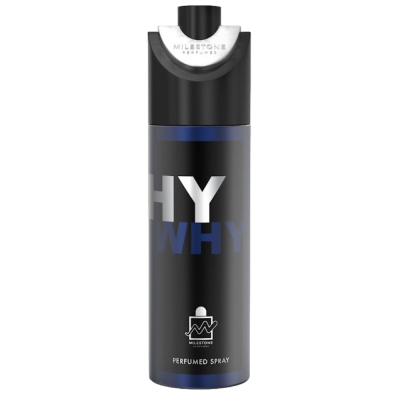 Изображение товара Парфюмированный дезодорант Milestone Why 200 мл для мужчин против пота и запаха