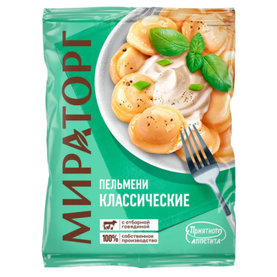 Изображение товара Пельмени Мираторг классические, 700 г