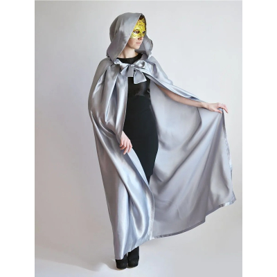 Изображение товара Накидка Гаргамелла атласная Венецианская серебрянный 180-190