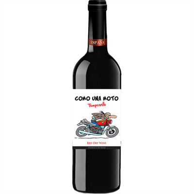 Изображение товара Вино красное сухое "Como Una Moto" Tempranillo Dry,  0,75 л