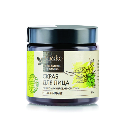 Изображение товара Скраб для лица Mi&ko Иланг-Иланг для комбинированной кожи 60 мл