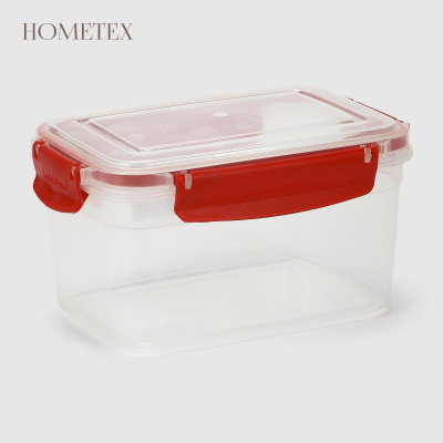 Изображение товара Контейнер для хранения Hometex gold 1400 мл прочный и надежный контейнер для кухни