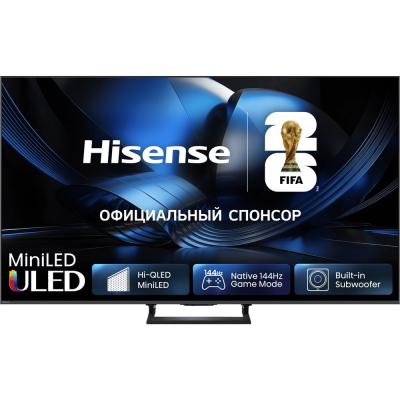 Изображение товара Телевизор Hisense 55U7S 55" 4K UHD Mini-LED (2026) Изображение товара Телевизор Hisense 55U7S 55" 4K UHD Mini-LED (2026)