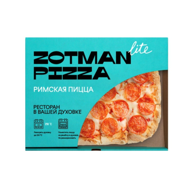 Изображение товара Пицца Zotman пепперони лайт 300 г