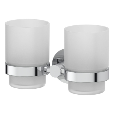 Изображение товара Держатель со стаканами для ванной Artwelle HAR 013 хром латунь стекло