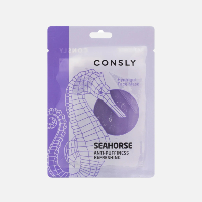 Изображение товара Гидрогелевая маска для лица Consly с экстрактом морского конька 20 мл