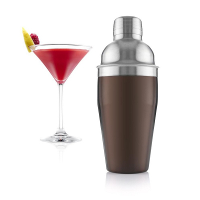 Изображение товара Шейкер Vacu Vin из нержавеющей стали объем 0.35 л стальной стильный аксессуар
