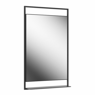 Изображение товара Панель с зеркалом Kerama marazzi plaza next 60х100см черная матовая