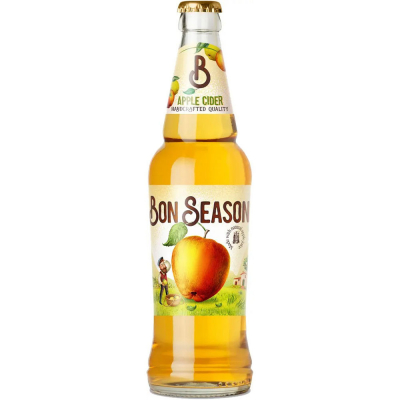Изображение товара Сидр газированный сладкий "Bon Season", 400 мл Изображение товара Сидр газированный сладкий "Bon Season", 400 мл