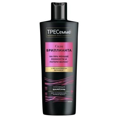 Изображение товара Шампунь Тресемме Сила бриллианта укрепляющий для ломких волос 400 мл