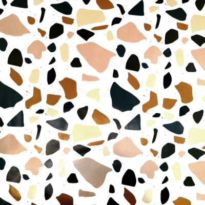 Изображение товара Бумага для подарков Be Smart 70х100 см, Коллекция "Terrazzo", белый