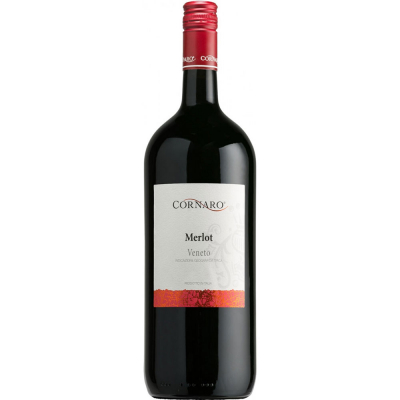 Изображение товара Вино красное сухое Cornaro Merlot 1.5 л из Италии