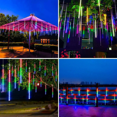 Изображение товара Электрогирлянда новогодняя Reason 16led уличная 50см (DL16/50/SF/RGB) со стартовым шнуром