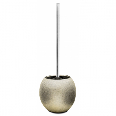 Изображение товара Ёршик для туалета Ridder Lucida золотой 12,2х35 см стильный аксессуар для санузла