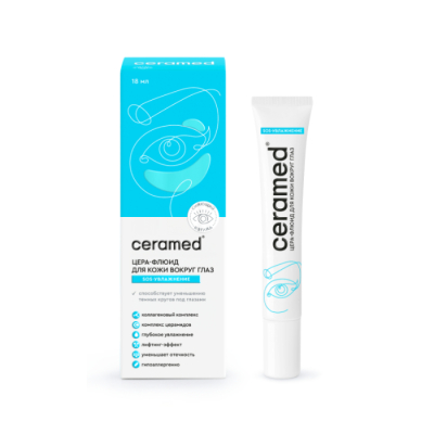 Изображение товара Цера-флюид для кожи вокруг глаз Ceramed SOS увлажнение 18 мл