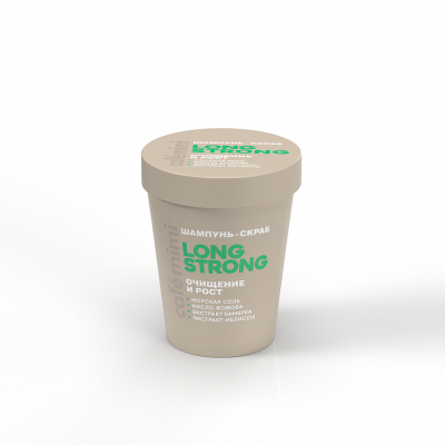Изображение товара Шампунь-скраб для волос Cafemimi long strong очищение и рост 310 г