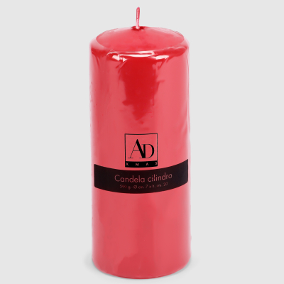 Изображение товара Свеча цилиндр Ad trend deco 7x20 см красная