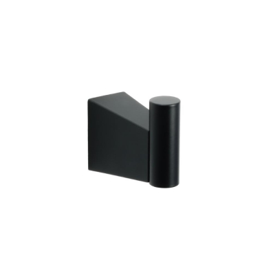 Изображение товара Одинарный крючок Fixsen Trend черный 3x6x5 см для дома и офиса