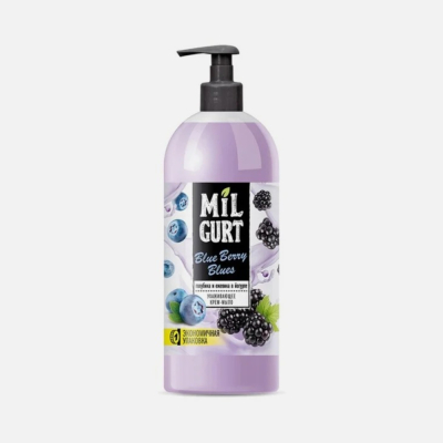 Изображение товара Мыло жидкое Milgurt голубика и ежевика 860 г для рук и тела Изображение товара Мыло жидкое Milgurt голубика и ежевика 860 г для рук и тела