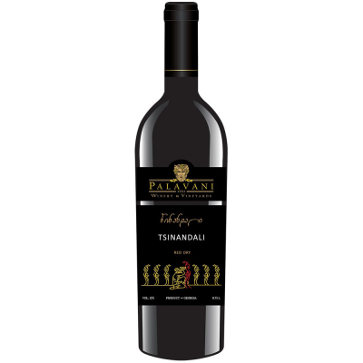 Изображение товара Вино красное сухое Palavani, Tsinandali Red 0.75л Изображение товара Вино красное сухое Palavani, Tsinandali Red 0.75л