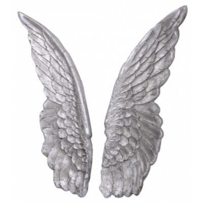 Изображение товара Панно Mart Gallery Крылья серебро 103х75х90 см