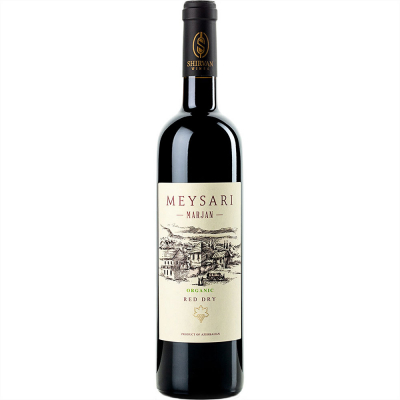 Изображение товара Красное сухое вино Meysari Marjan Organic 0,75 л Азербайджан